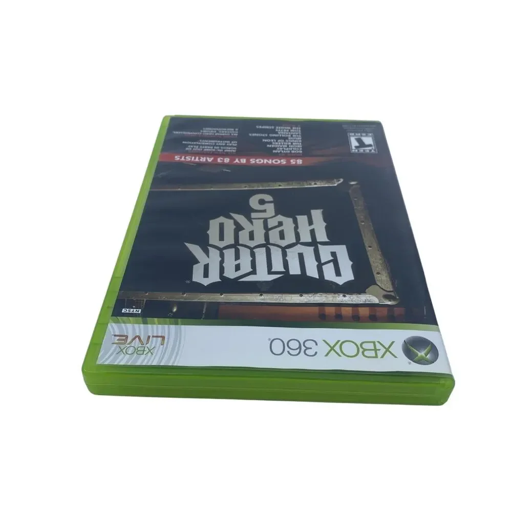 Guitar Hero 5 (Xbox 360, 2009) Complete CIB Tested & Working